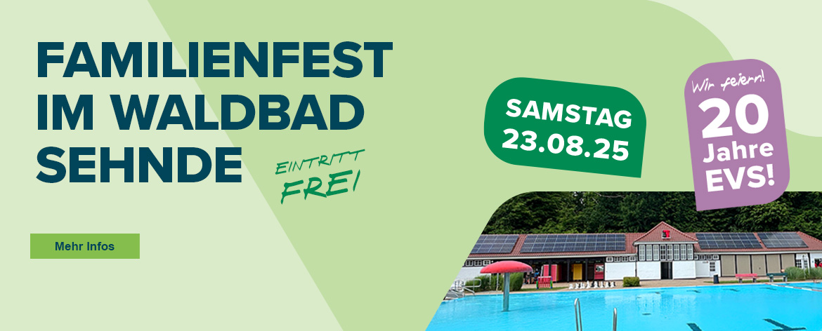 Informationen zum Sommerfest der EVS am 23. August 2025