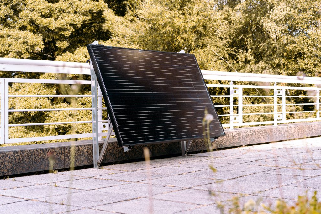Neues Angebot bei der EVS - Mini-Solaranlagen