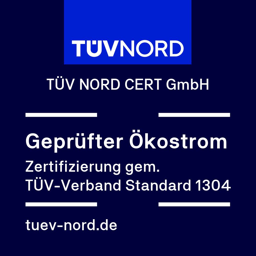 Geprüfter Ökostrom